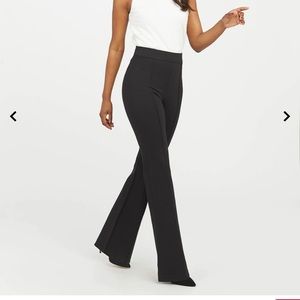 Spanx Perfect Pant Flare - black work pants